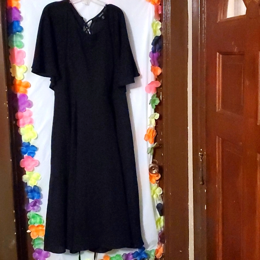 black dress